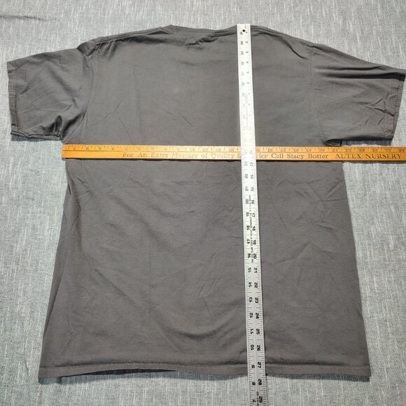 Political T-Shirt Size Large Gray Left Liberal Democratic Not My President - Picture 8 of 12